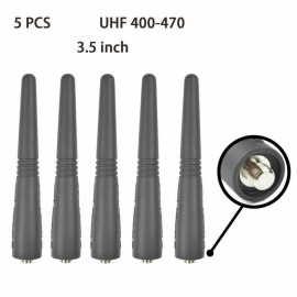 For Motorola 5x UHF Antenna for  CP185 CP200 EX500 EX600 EP450 PR400 Radio 400-470
