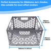 Foedo 12 Inch Charcoal Firebox Basket for Oklahoma Joe's Offset