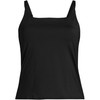 Lands' End Women's Plus Size Square Neck Tankini Swimsuit Top