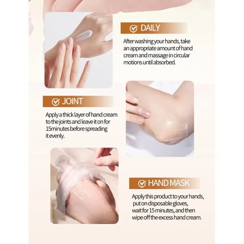 Crema De Manos Perfumada, Juego De 6 Unidades, 30 &