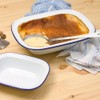 Falcon 18cm Oblong Pie Dish White - 44018