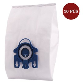 I-clean Replacement Miele Classic C1 / Complete C3 Canister Vacuum Cleaner Bags,10 Packs AirClean 3D Efficiency GN Dust Bags,with 2 Motor Protection Filter, 2 AirClean Filter