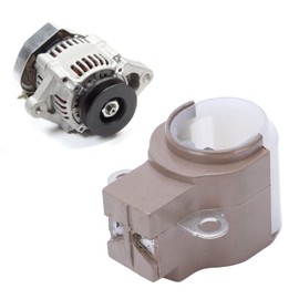 Alternator Brush Holder Brush Repair Kit Aluminum Alloy for Denso 27370-42010 27370-75060 021620‑2530 021620‑2720