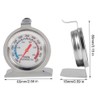 Fasizi Stainless Steel Oven Thermometer Large Dial Temperature Gauge Kitchen