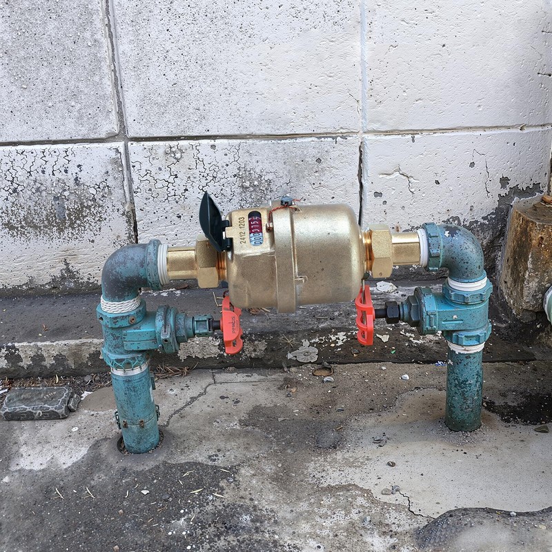 MEASUREMAN 3/4" Non-Pulsed Rotary Piston Volumetric Cubic Meter Water Meter