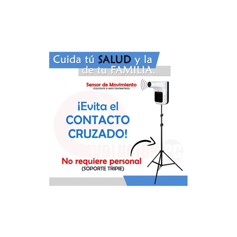 Kit Termometro Automatico Gb-100 Con Soporte Tripie V3
