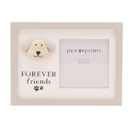 Dog Photo Frame with 3D Pebble Design Best of Breed Pet Forever Friends Memorial Frame