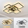 GNGXEFACA Modern LED Ceiling Light, Dimmable LED Ceiling Light Fixture
