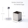 Square Egg Press for Hard Boiled Eggs Mold, Egg Cuber