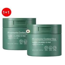 (1+1) Houttuynia cordata Cica Quick Calming 93 Pad (Cleansing Tissue) Toner Pad / (1+1) 어성초 시카 퀵 카밍 93 패드(클렌징티슈 ) 토너패드
