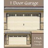 Household Essentials Hinge IT Premium Carriage House Handle & Hinge,