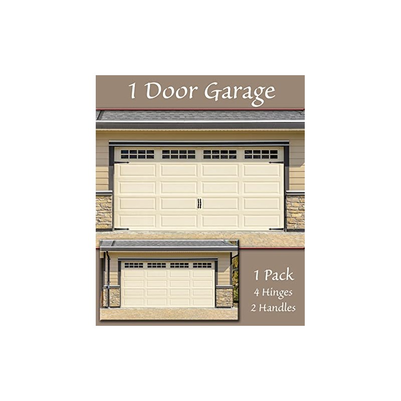 Household Essentials Hinge IT Premium Carriage House Handle & Hinge,