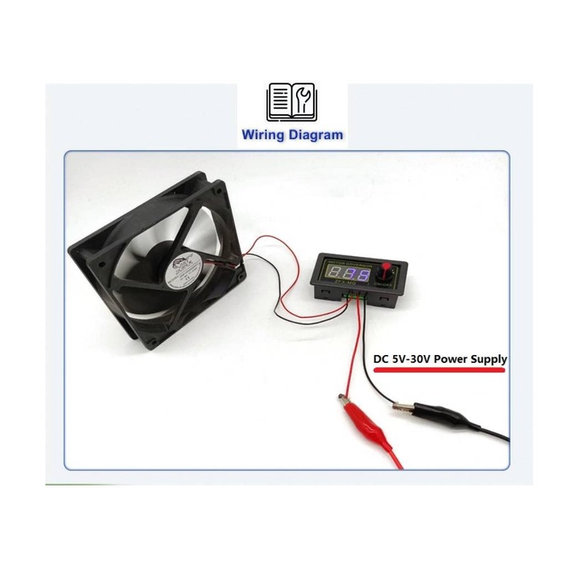 Motor Speed Controller PWM DC 5V 12V 24V 150W Adjustable