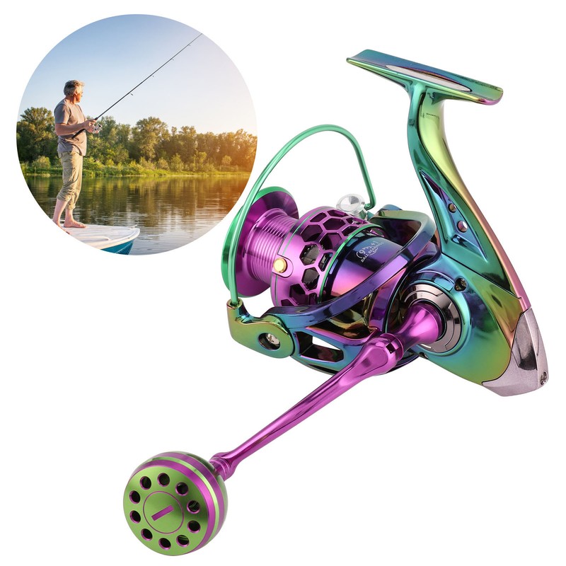 Anticorrosion Metal Spinning Reel 9+1BB Left Right Changeable High Speed