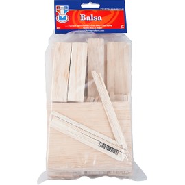 Wood Assortment Economy Bag, Balsa