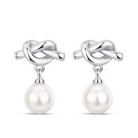 Earrings 925 Silver Hoop Earrings Women's Chunky Earrings Hypoallergenic Hoops Earrings Hoop Earrings, Silver