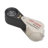 20X Folding Magnifying Glass Portable Rechargeable Pocket Magnifier with LED