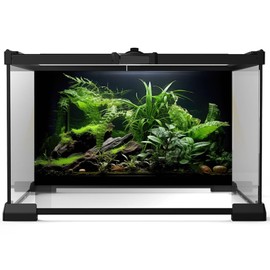 Aquarium Background Freshwater Green Plants Terrarium Background Aquatic Underwater Sea Grass Tank Background Wood Root Rock with Moss Jungle Style Fish Tank Background Poster Wallpaper 48x18in