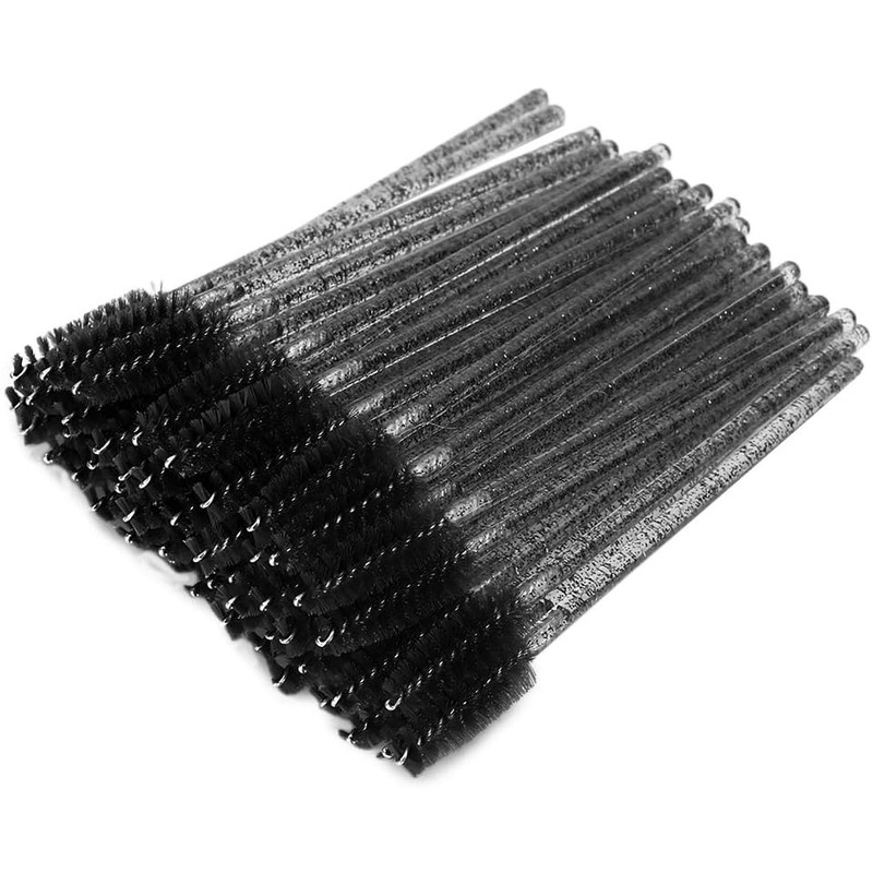 Brochas desechables de nailon para máscara de pestañas y cejas: