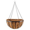 Arcadia Garden Products Round Hanging Planter Basket with Coco Liner