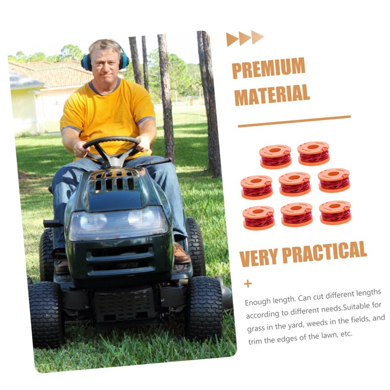 KONTONTY 16pcs Professional Mower Line String Trimmer Line for Gas