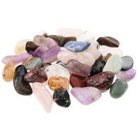 NKlaus 900 g Natural Tumbled Stones 30-40 mm Healing Stones Gemstones Decoration 14692