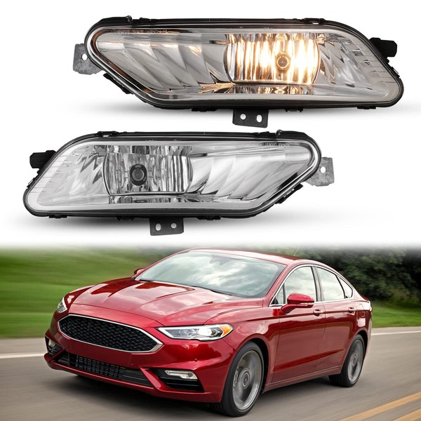 Nixon Offroad Fog Light Set for 2017-2018 Ford Fusion w/Halogen