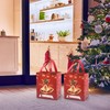 4 Pack Christmas Bags,DXTXTJ Reusable Christmas Gifts Bags Multipack,12 *