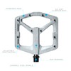 Crank Brothers Flat Pedal for MTB Stamp 2 L Raw