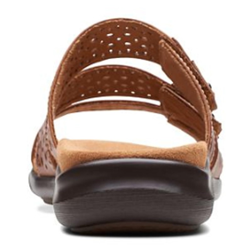 Clarks Kitly Walk Tan Leather 8 B (M)