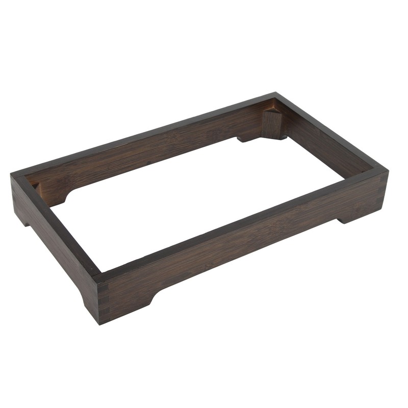 Induction Cooker Wood Frame Minimalist Stable Embedded Electric Tea Stove