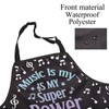 ENSIANTH Music Aprons with Pockets Music is My Super Power