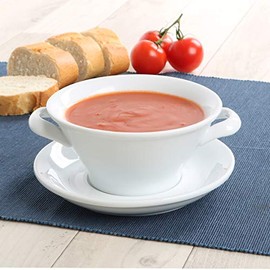 Holst Porzellan ACC 05 FA1 Vario Soup Set 0.35 L with UTA 155 White 15.5 x 15.5 x 7 cm Uta Serving Set