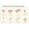 Purafide 100% Bamboo Paper Towels, Tree-Free, Chemical-Free, Lint-Free, Durable, Absorbent,