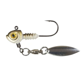 Northland Fishing Tackle Smeltinator Underspin Jig Head, Premium Bass Fishing Bladed Jig for Swimbaits & Plastics, 1 Pack - 1/2 Oz, Smelt, 2/0 Hook