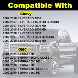 HY-SPEED CP455 Fuel Evap Charcoal Vapor Canister Compatible with SILVERADO 1500 CLASSIC 2500 HD CLASSIC 3500 HD 05 06 07 08 09 10 2004 2005 2006 2007 2008 2009 2010 2011 2012 2013 2014 2015 2016