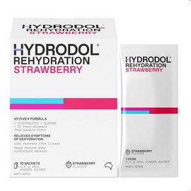 Hydrodol Rehydration Strawberry 6.6g x 10 Sachets