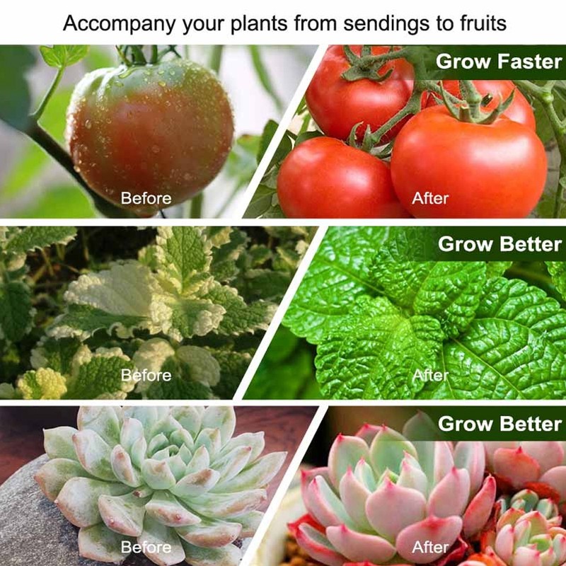 E27 10W 290LED Chip Garden Greenhouse Plants Growing Light for
