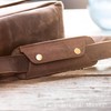 LEABAGS Premium Shoulder Pads I Genuine Buffalo Leather Pads I