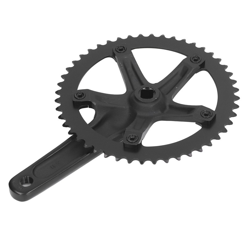 Aluminum Alloy 144 BCD 48T Single Speed Crankset Bike Crank