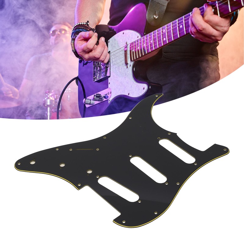 Guitar Pickguard Scratch Plate 11 Holes Left Handed Electric Guitar