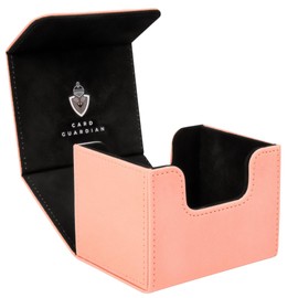 Card Guardian - Premium Deck Box for 100+ Cards for TCG Trading Card Games (Pink)