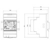 WITTKOWARE HDR-60-12 DIN Rail Power Supply for 35 mm DIN