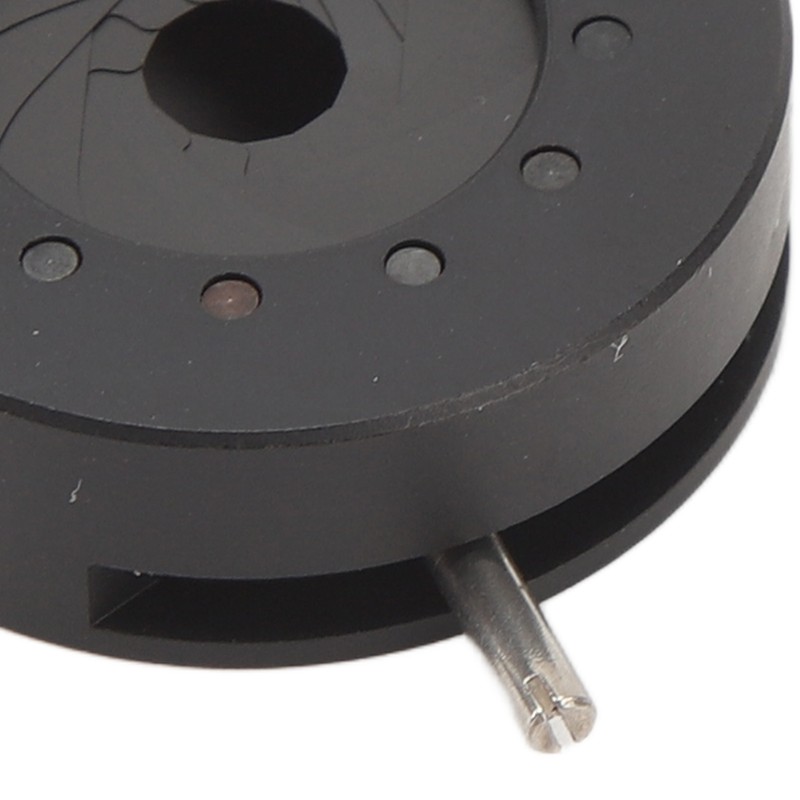 Aperture Diaphragm Manual Adjustable Aluminum 0.5‑15mm 12 Blades Iris Diaphragm