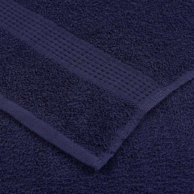 vidaXL Guest Towels Pack of 2 Navy Blue 30 x