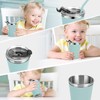 Vermida Kids Cups with Straws and Lids Leak Proof, 12oz