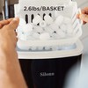 Silonn Countertop Ice Maker, Auto-Cleaning Portable Ice Machine with Ice