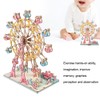 3D Cartoon Wooden Jigsaw Ferris Wheel Puzzle Toy for Kid