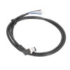 M12 Connector Cable 4 Pin Shielded Right Angle Waterproof Aviation