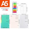 FANDAMEI A5 Refills Lined Paper Set - A5 Refill Pad